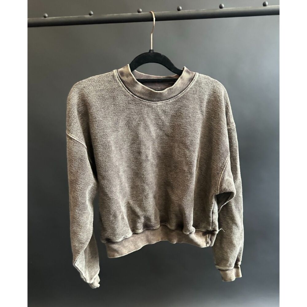 NwoT Los Angeles Apparel Heavyweight Terry Crewneck Sweatshirt S